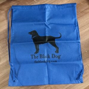 The Black Dog drawstring bag
